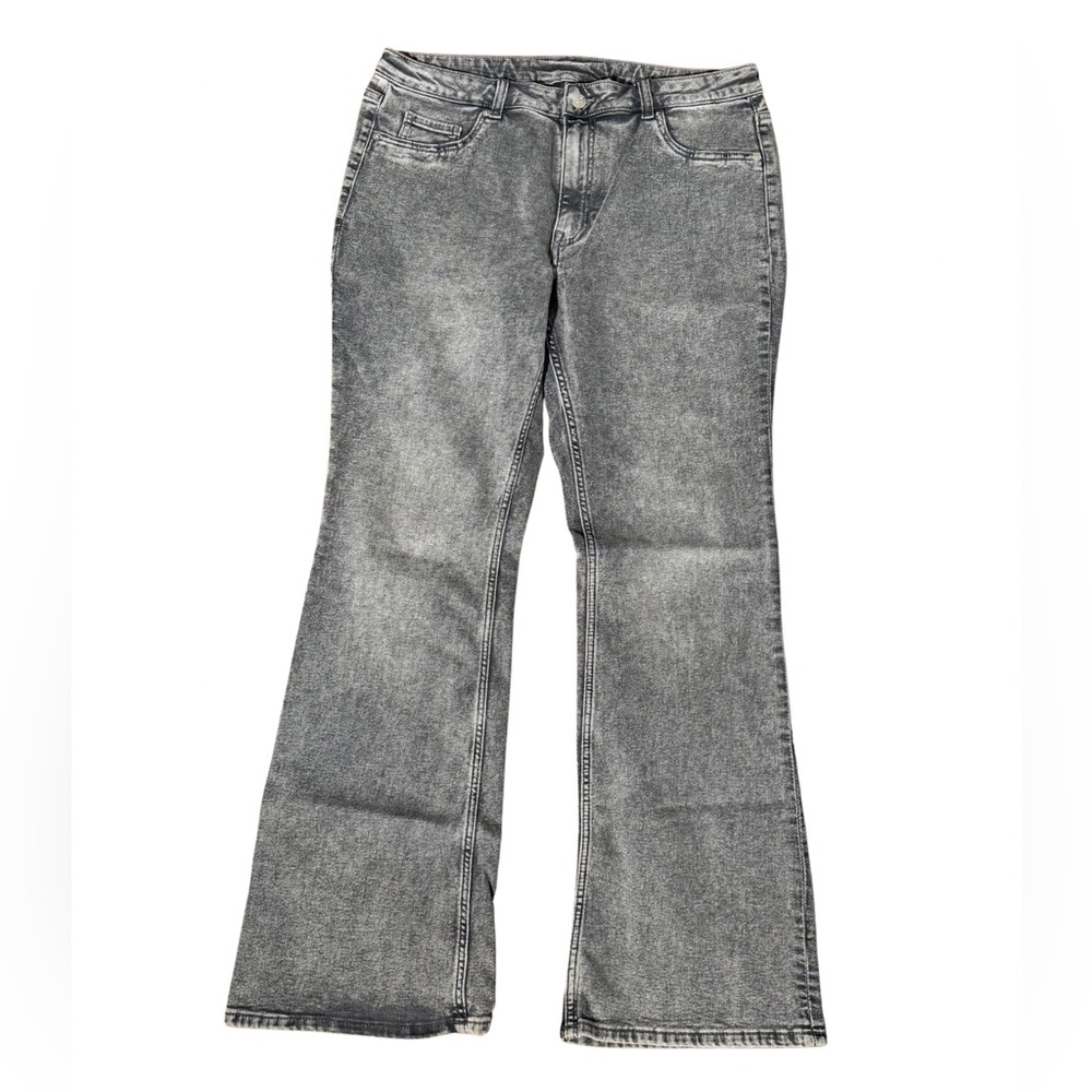 H&M Women's Charcoal Flare Jeans